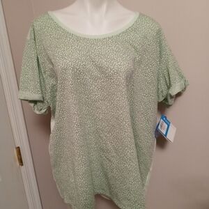 NWT Columbia light green athletic t-shirt